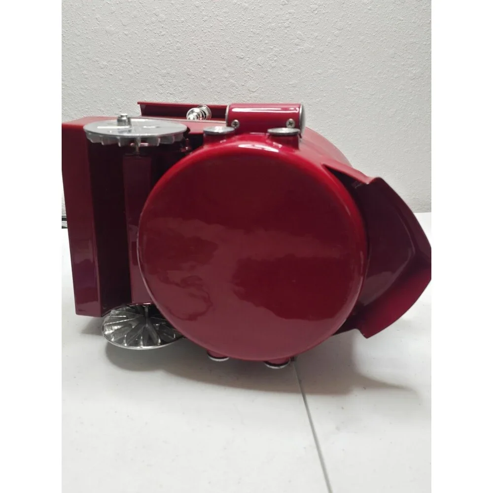 Kamenstein Tea Kettle Red Locomotive, Train Engine Tea Kettle Wheels Turn 12